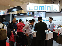 Cominixとして、初のパブリック展示会出展となった